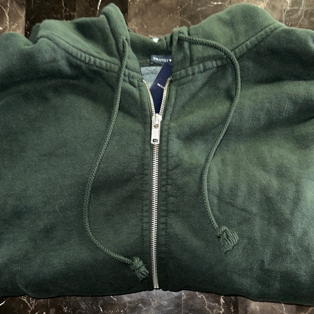 Brandy Melville Zip-Up Sweater